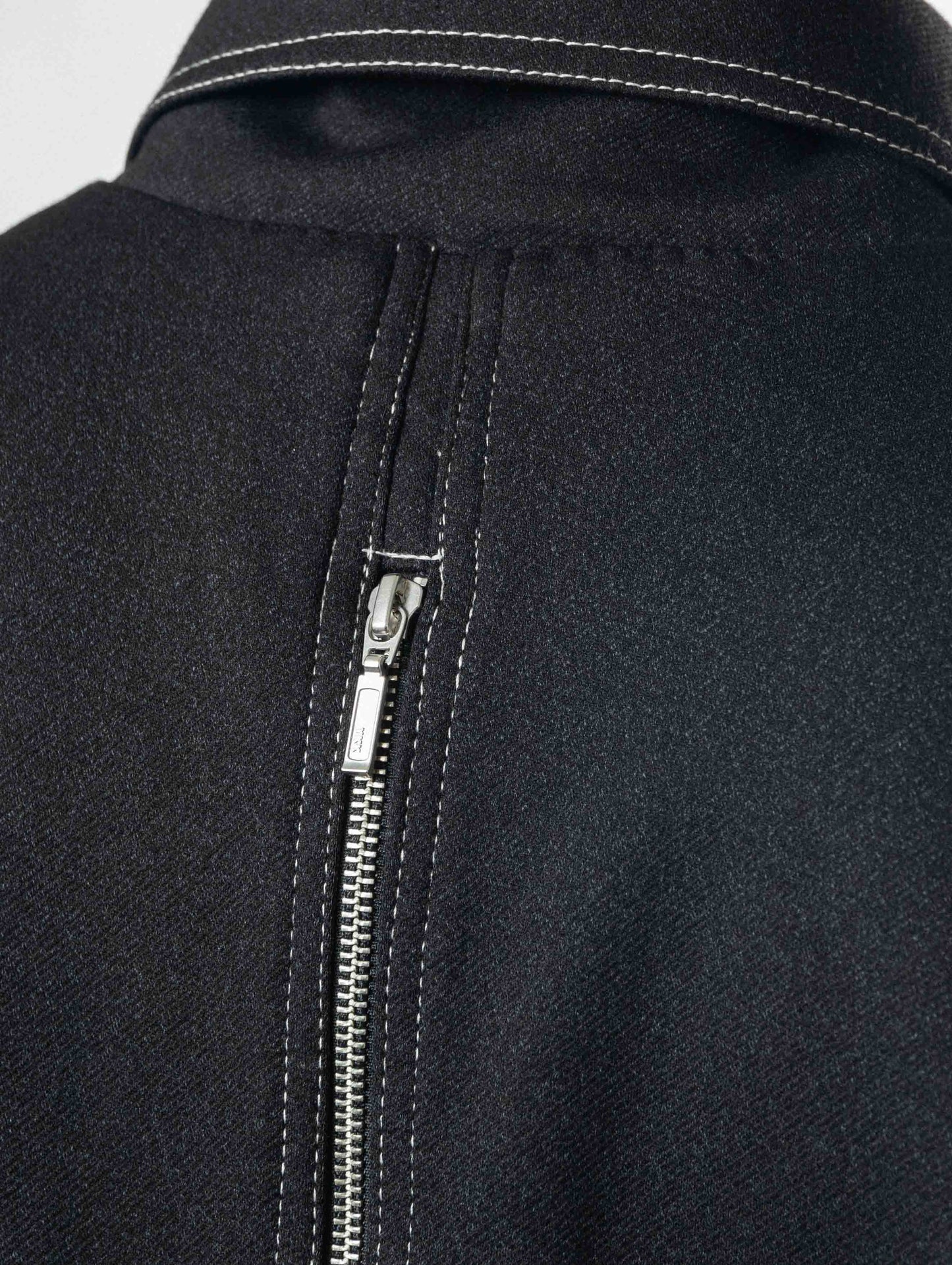 Double Zip Denim Jacket