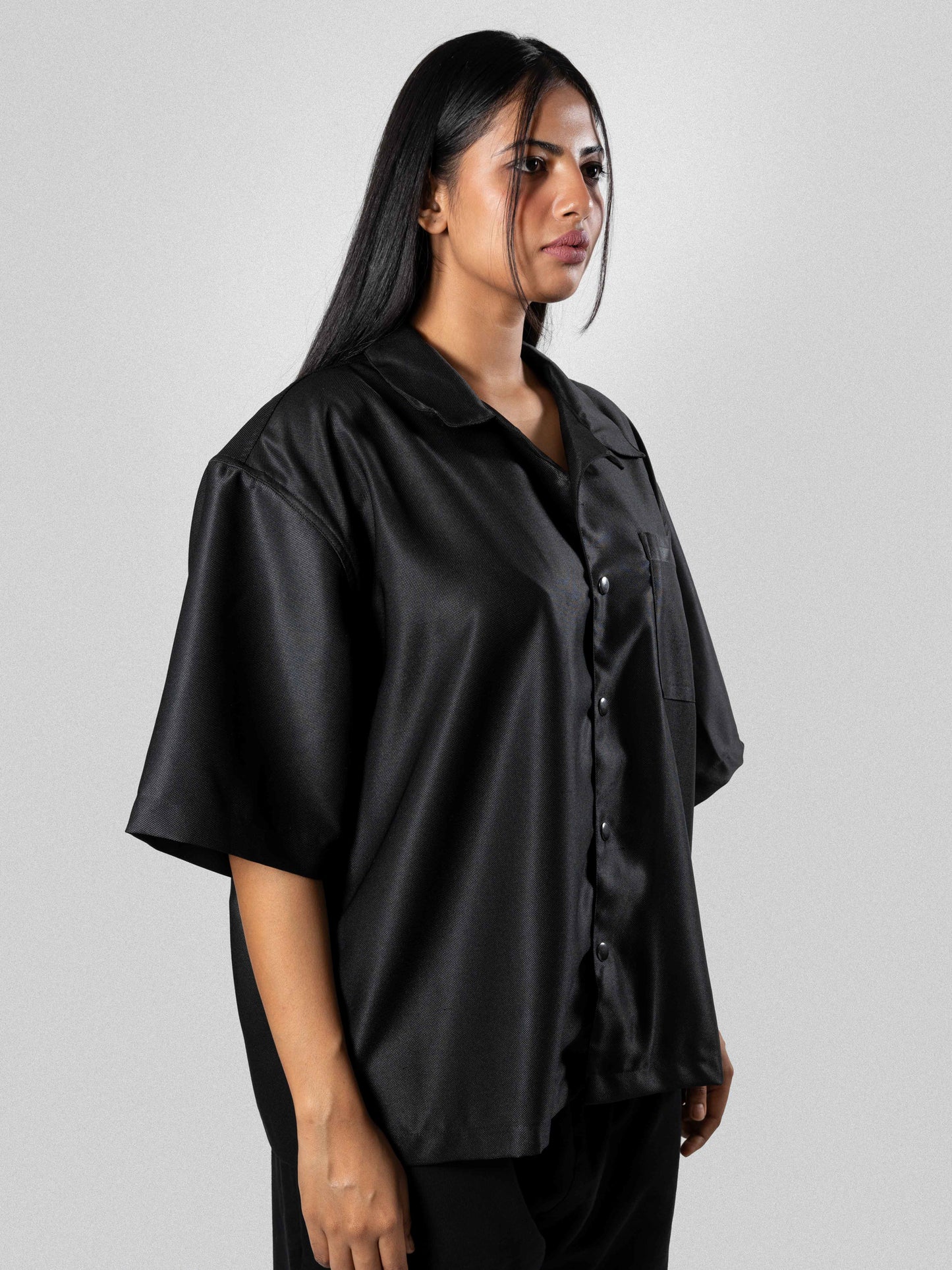 Pyro Shirt in Snake Black