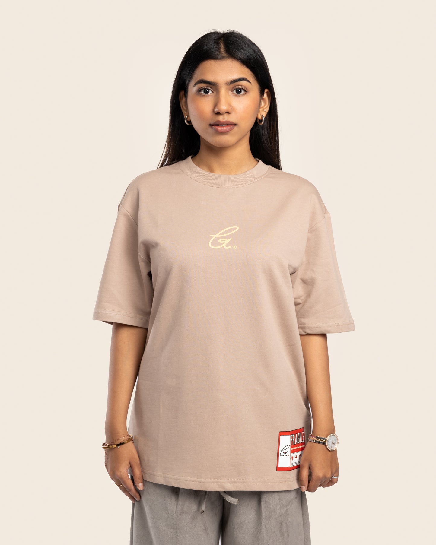 Fragile Tee 'Calm'