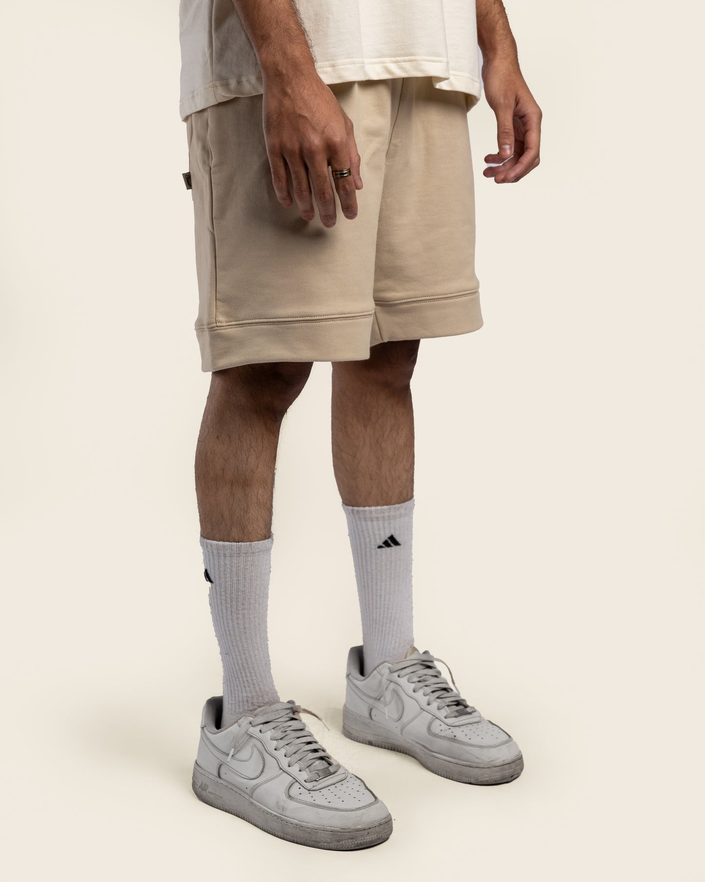 400GSM Shorts 'Sand'