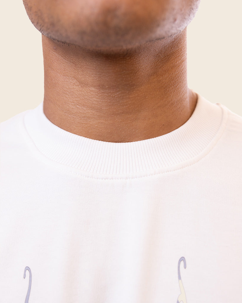Powerhouse Full Sleeves T-shirt in White