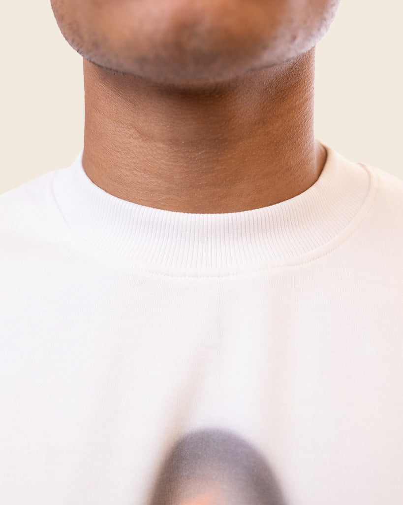 Prayer Full Sleeves T-shirt in White