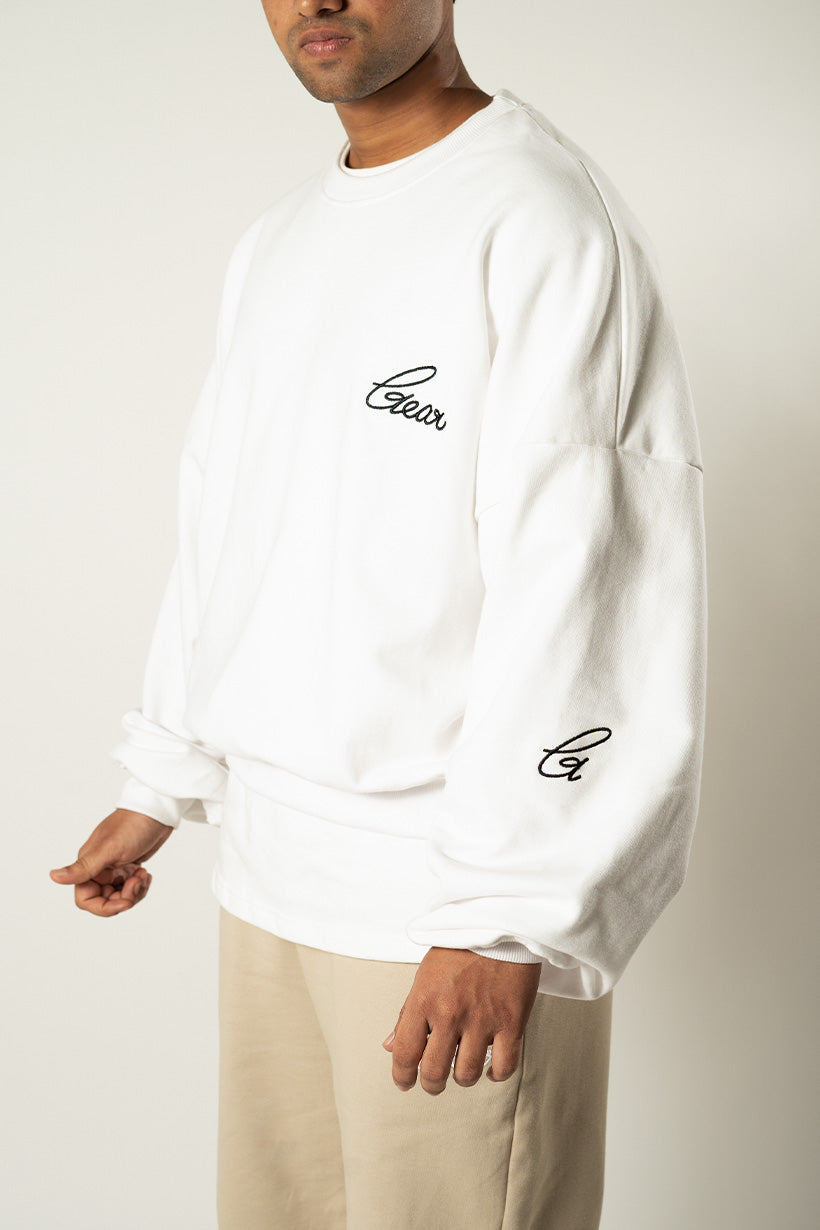 Sweatshirt 'White'