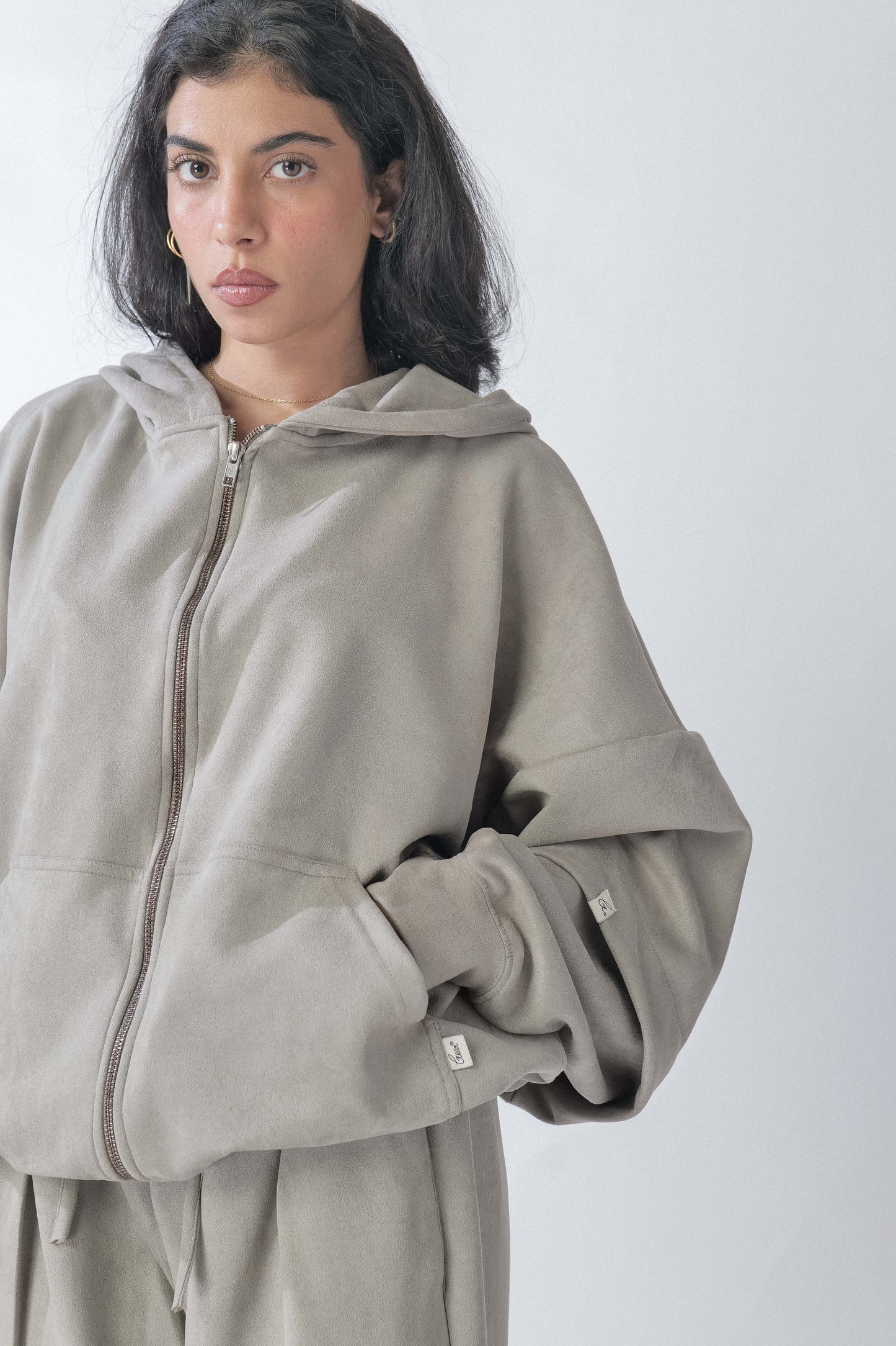 Snob Zippers 'Ash Grey'