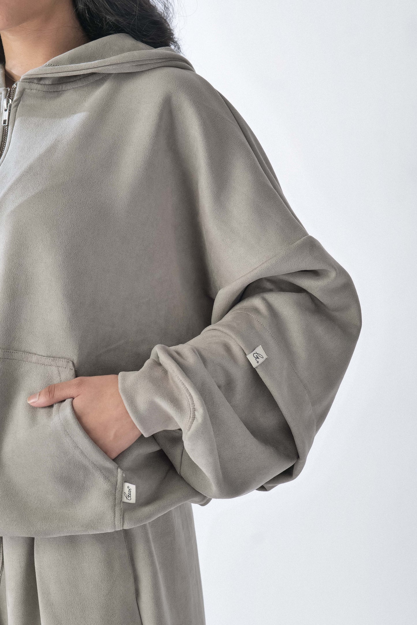 Snob Zippers 'Ash Grey'