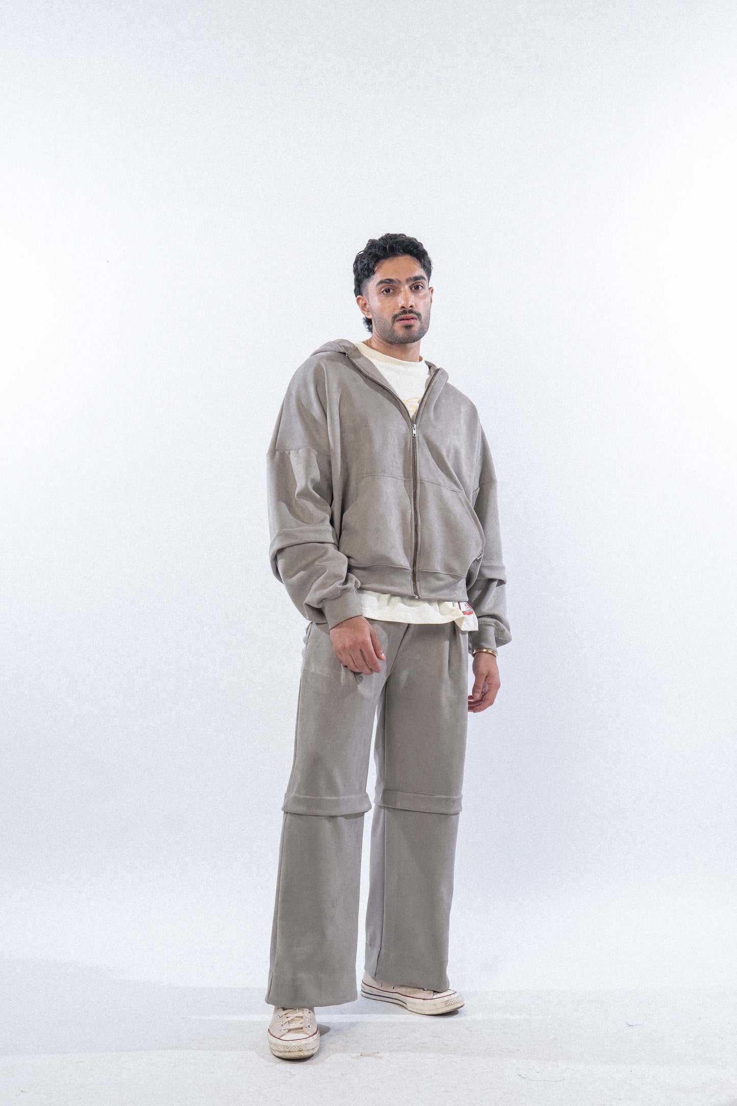 Snob Zippers 'Ash Grey'
