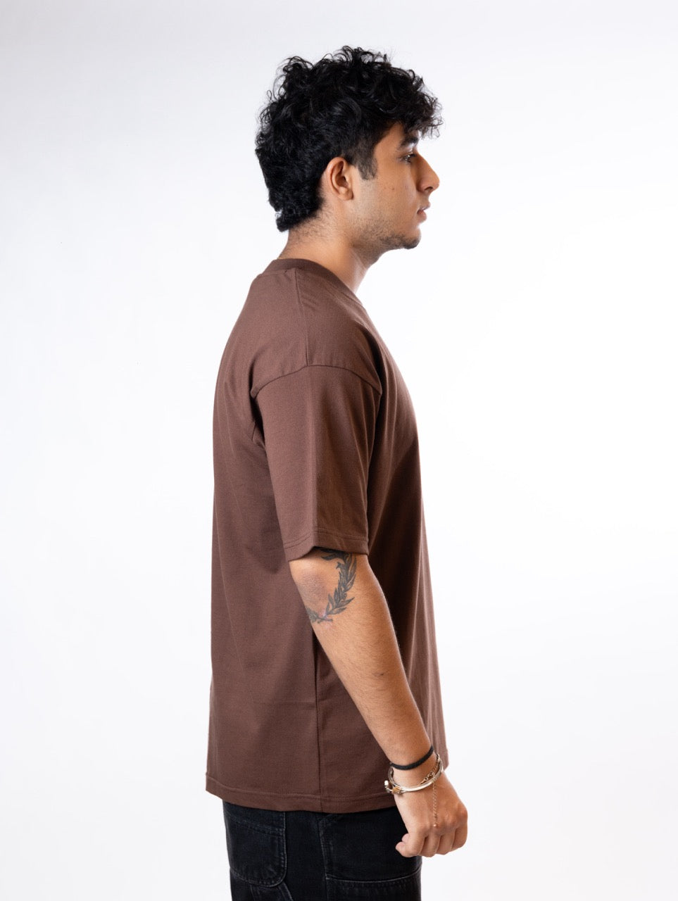 Lettering in Brown