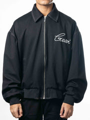 Double Zip Denim Jacket