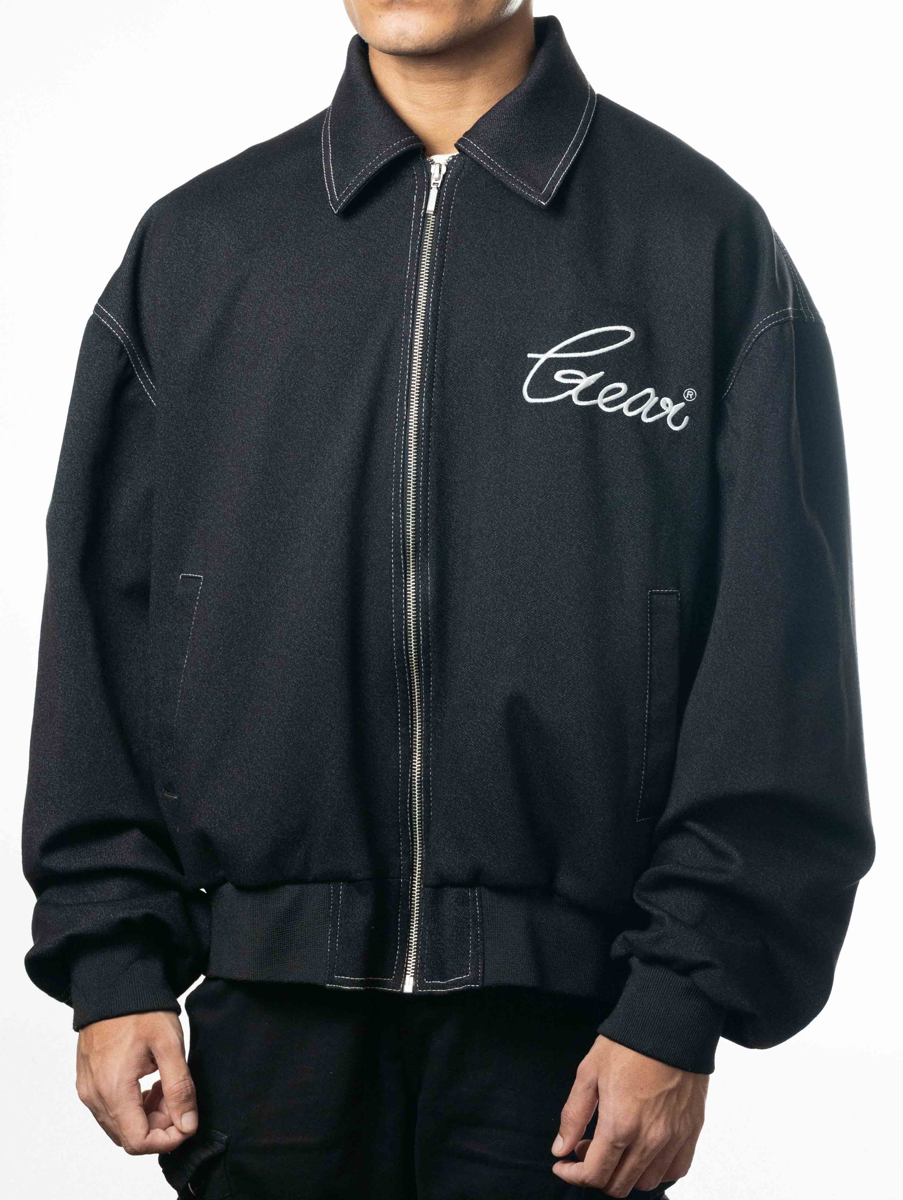 Double Zip Denim Jacket