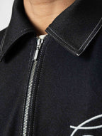 Double Zip Denim Jacket