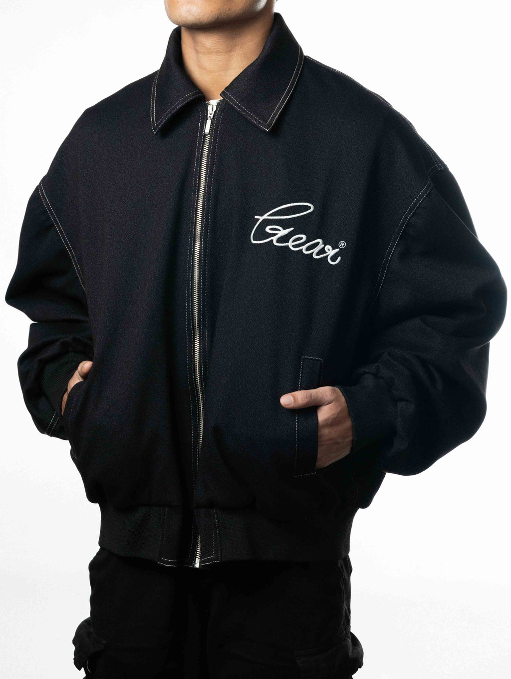 Double Zip Denim Jacket