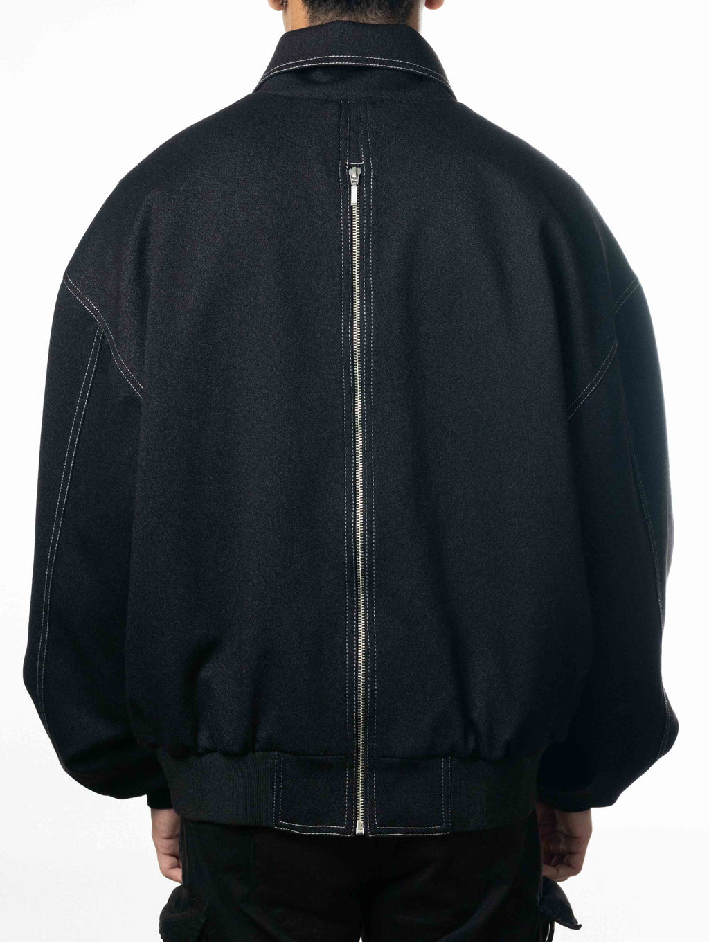 Double Zip Denim Jacket