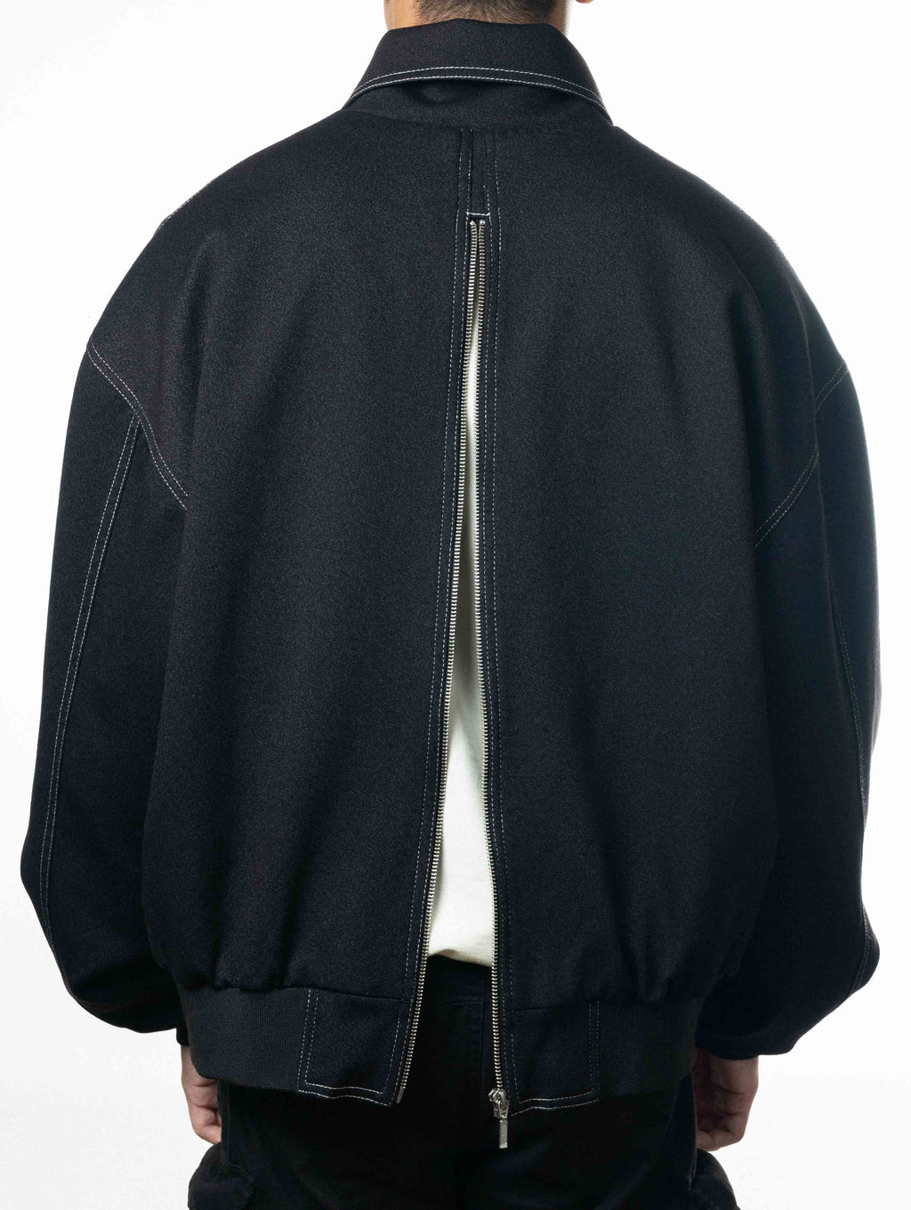 Double Zip Denim Jacket