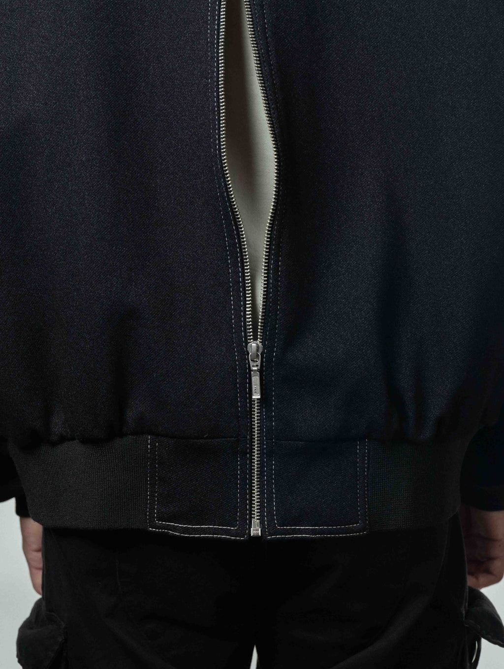 Double Zip Denim Jacket