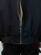 Double Zip Denim Jacket