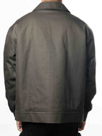 Chrome Collar Detail Quilted Jacket