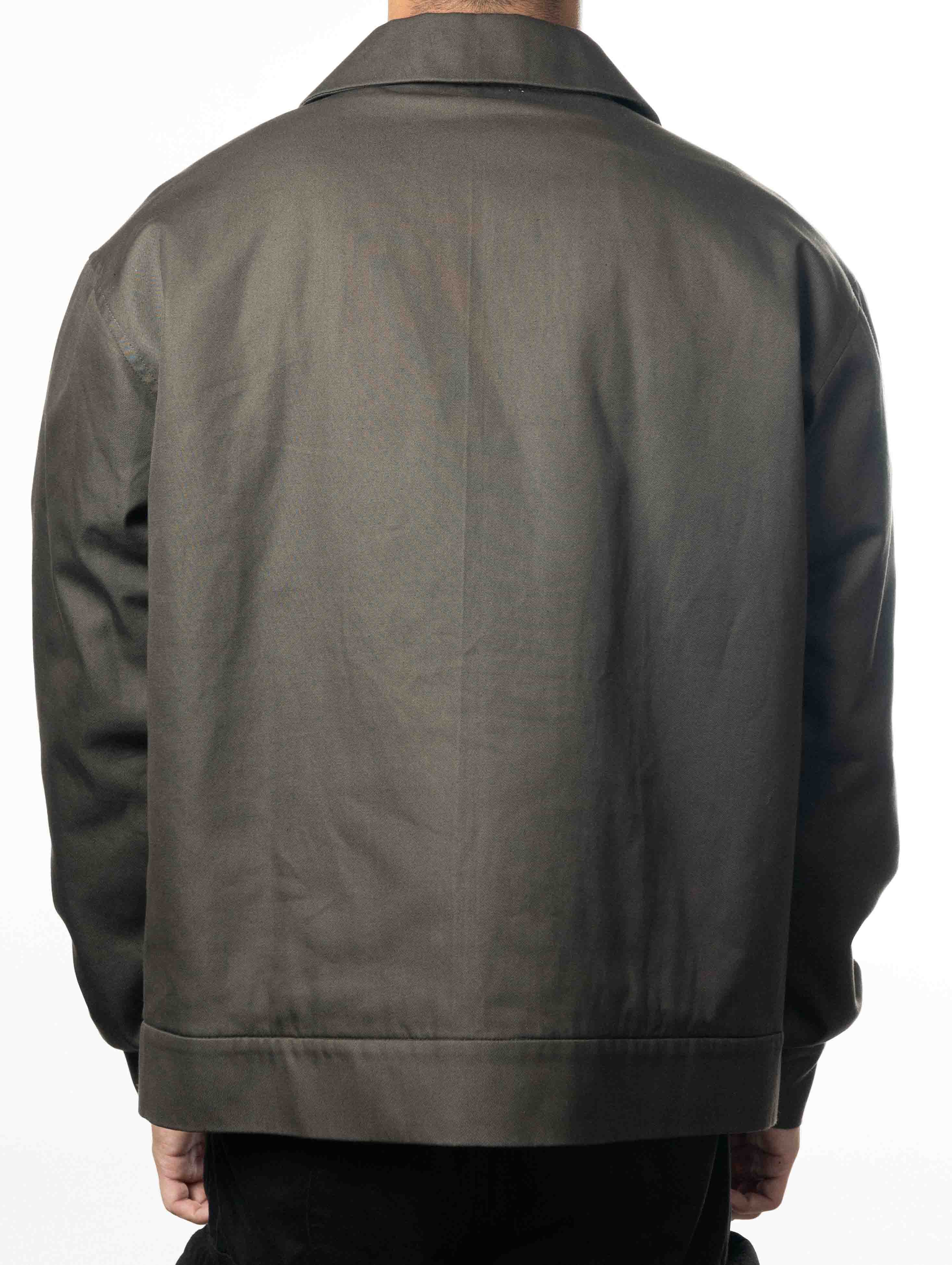 Chrome Collar Detail Quilted Jacket