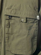 Army Green Parachute Jacket