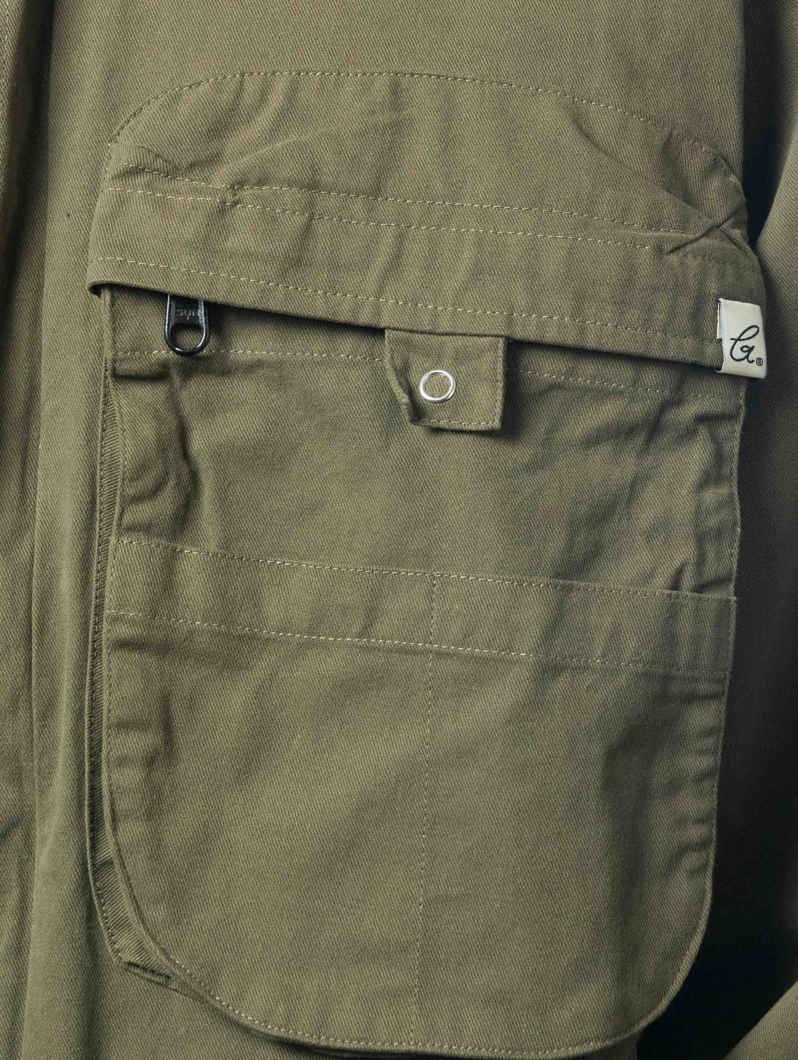 Army Green Parachute Jacket