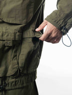 Army Green Parachute Jacket