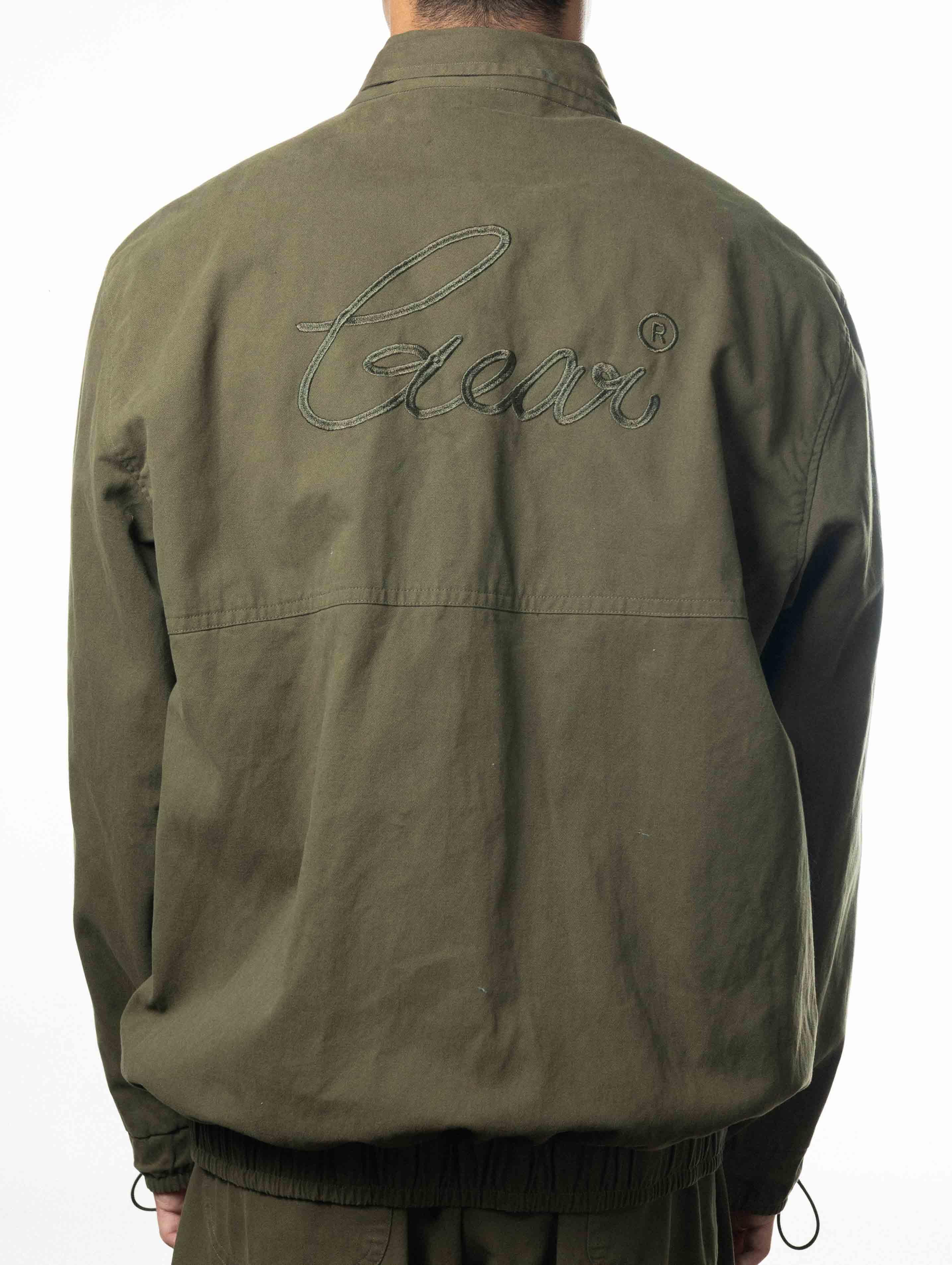 Army Green Parachute Jacket