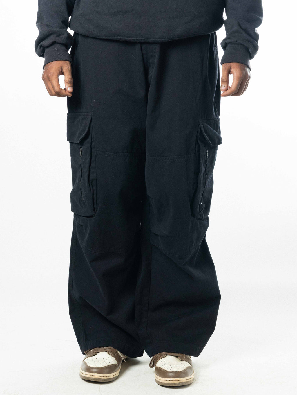 Black Utility Cargos.