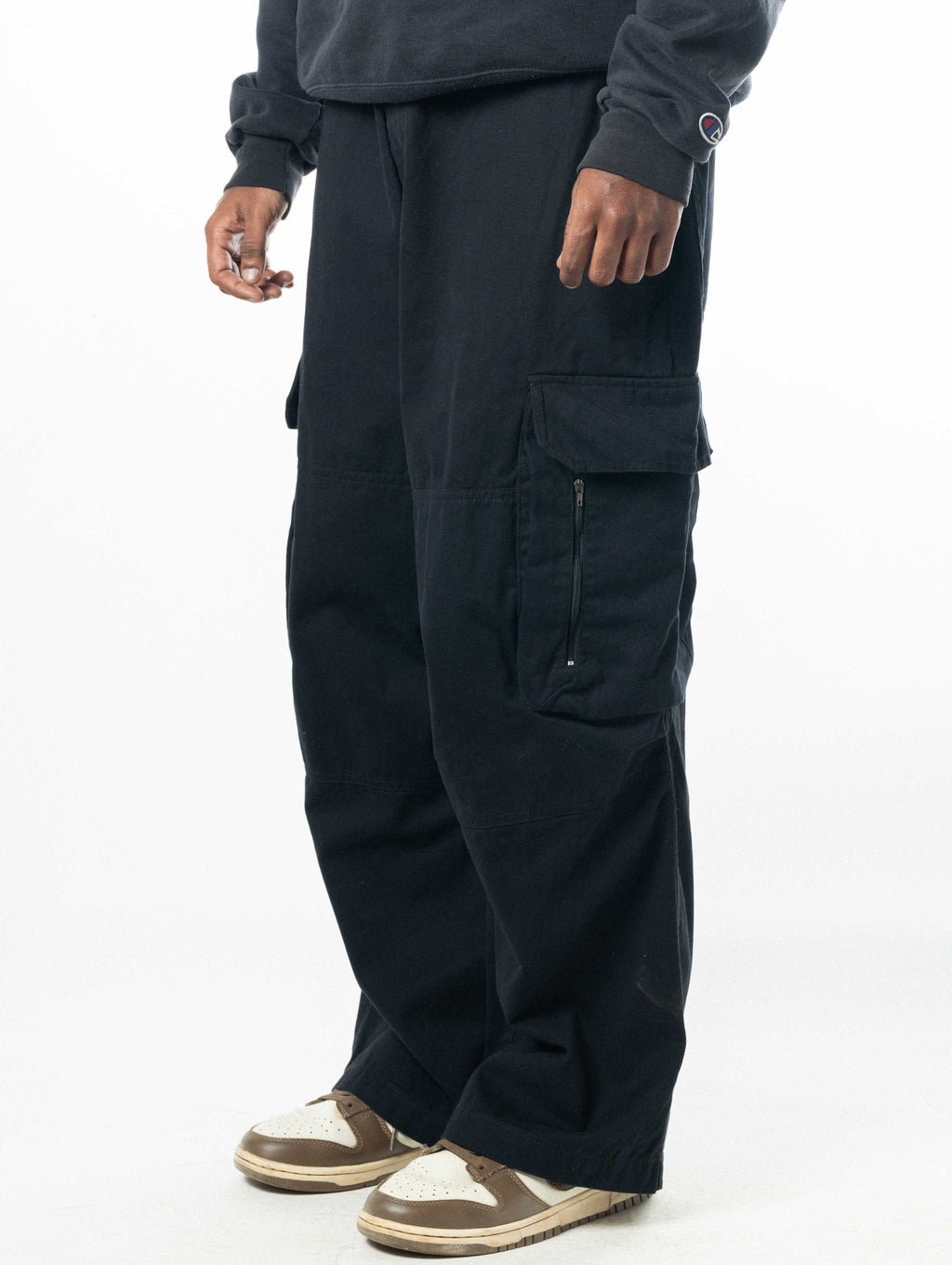 Black Utility Cargos.
