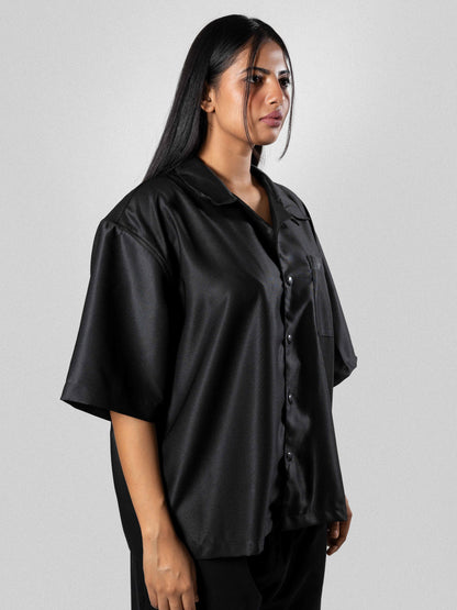Pyro Shirt in Snake Black