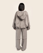 Snob Zippers 'Ash Grey'
