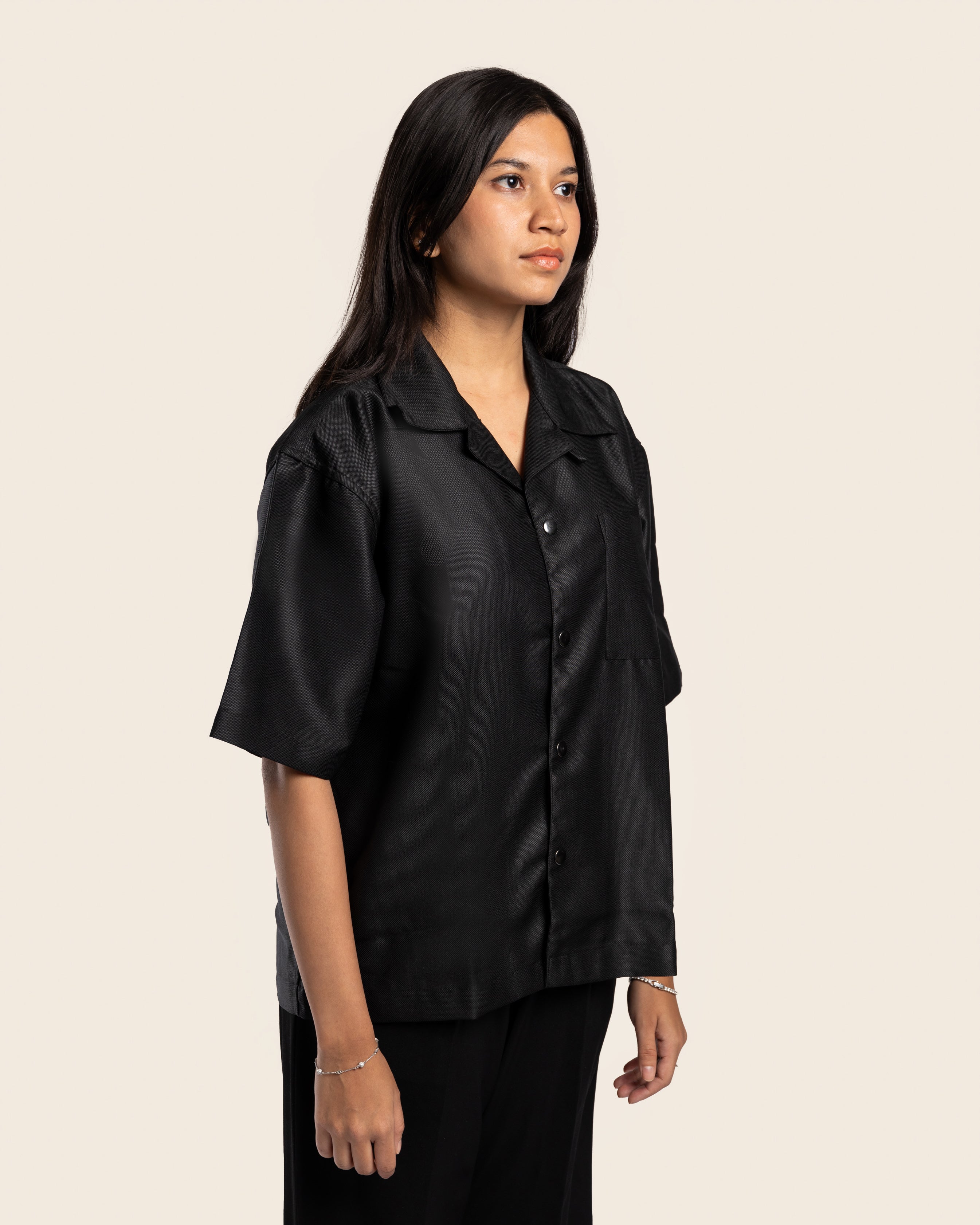 Pyro Shirt in Snake Black