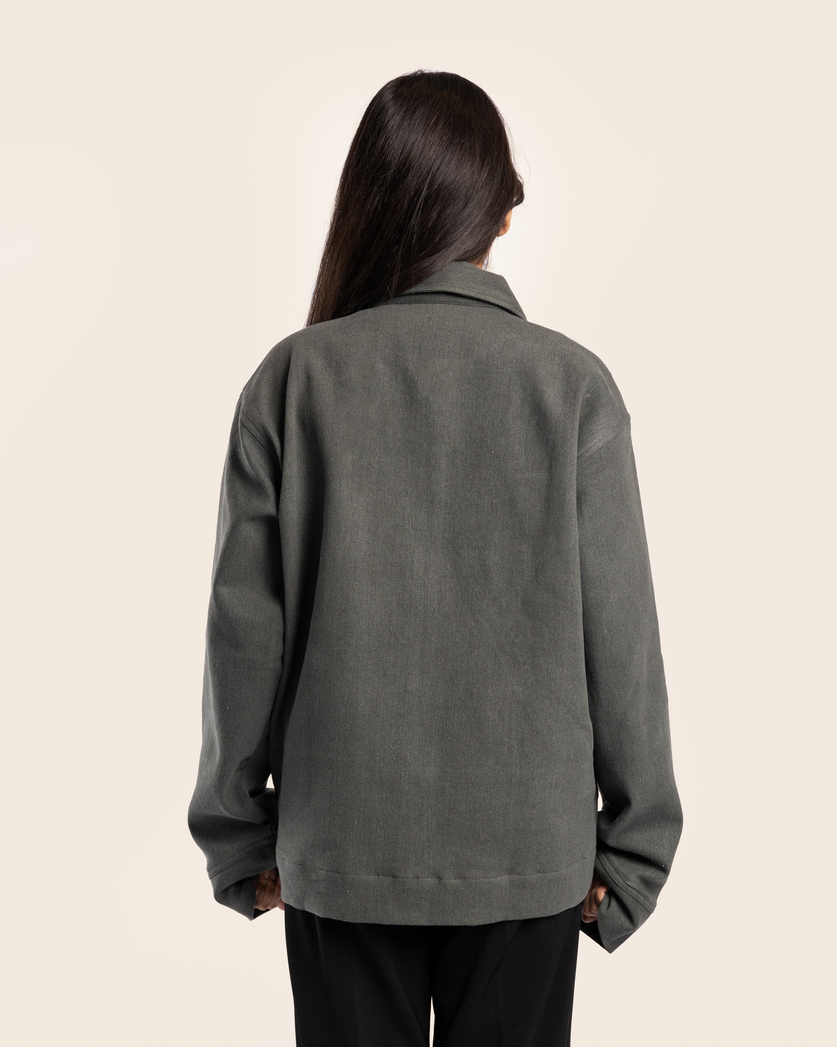 Kenji Jacket in Charcoal