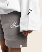 400GSM Shorts 'Steel Grey'