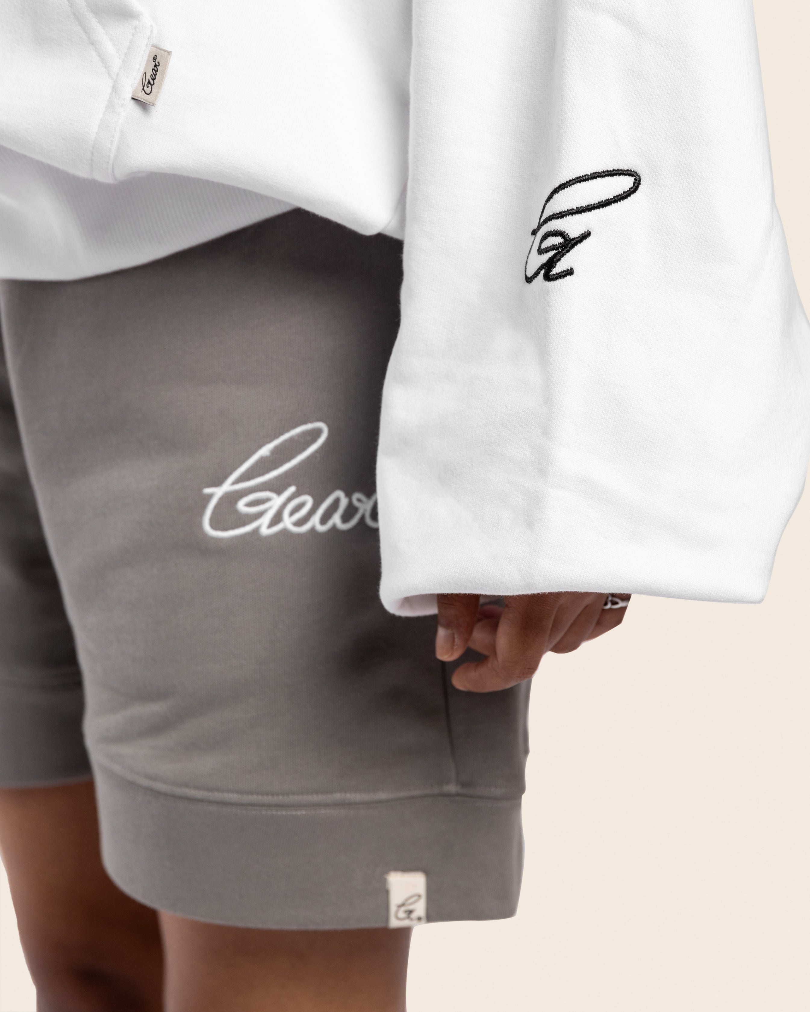 400GSM Shorts 'Steel Grey'