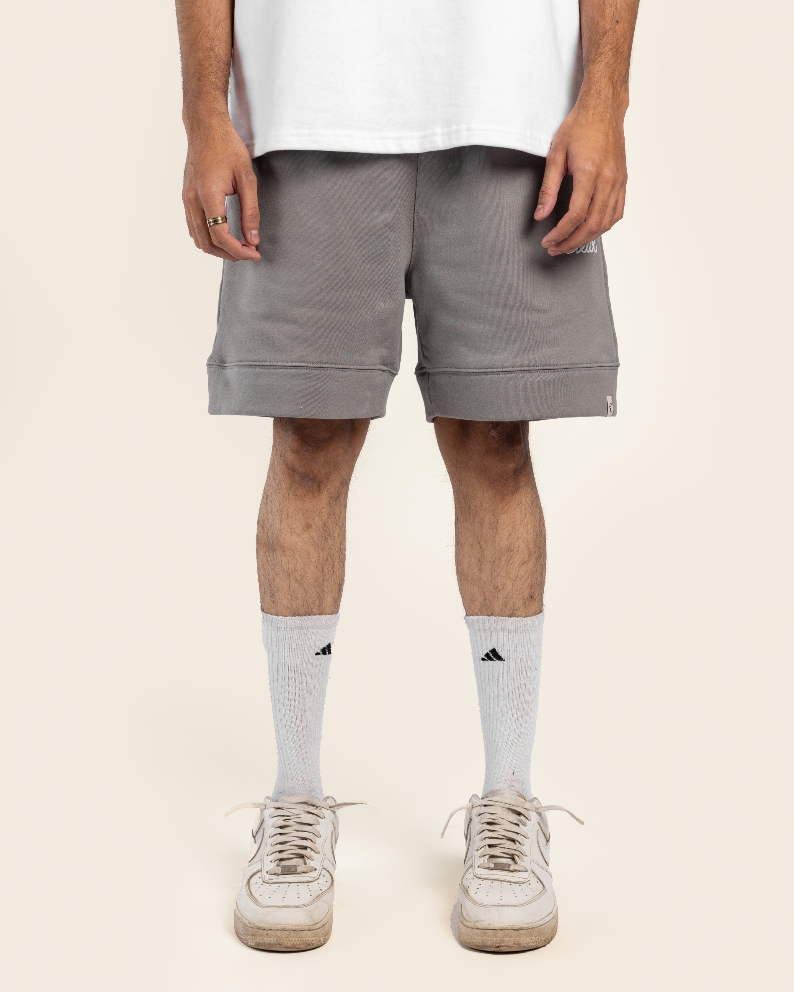 400GSM Shorts 'Steel Grey'