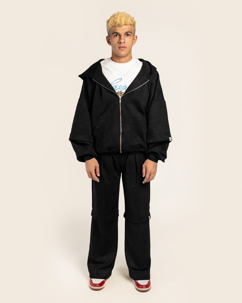 Snob Zippers 'Off Black'