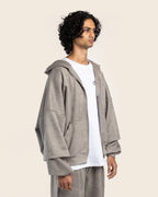 Snob Zippers 'Ash Grey'