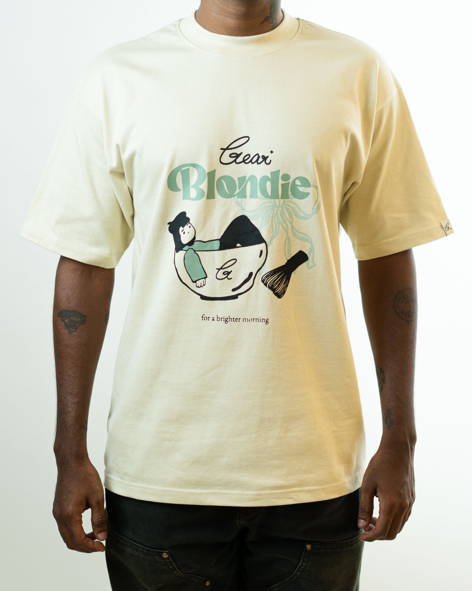 Blondie x Gear Oat Matcha Tee