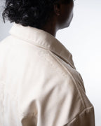 Sand Faux Suede Jacket