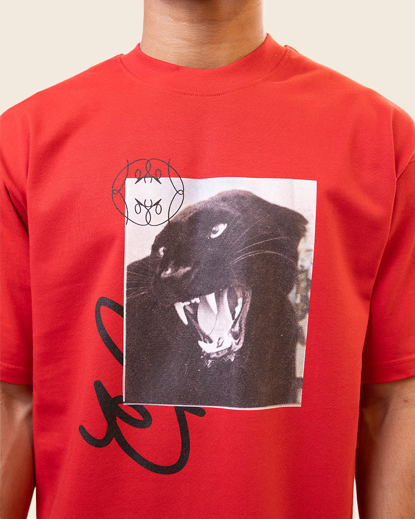 Carti Tee in Red
