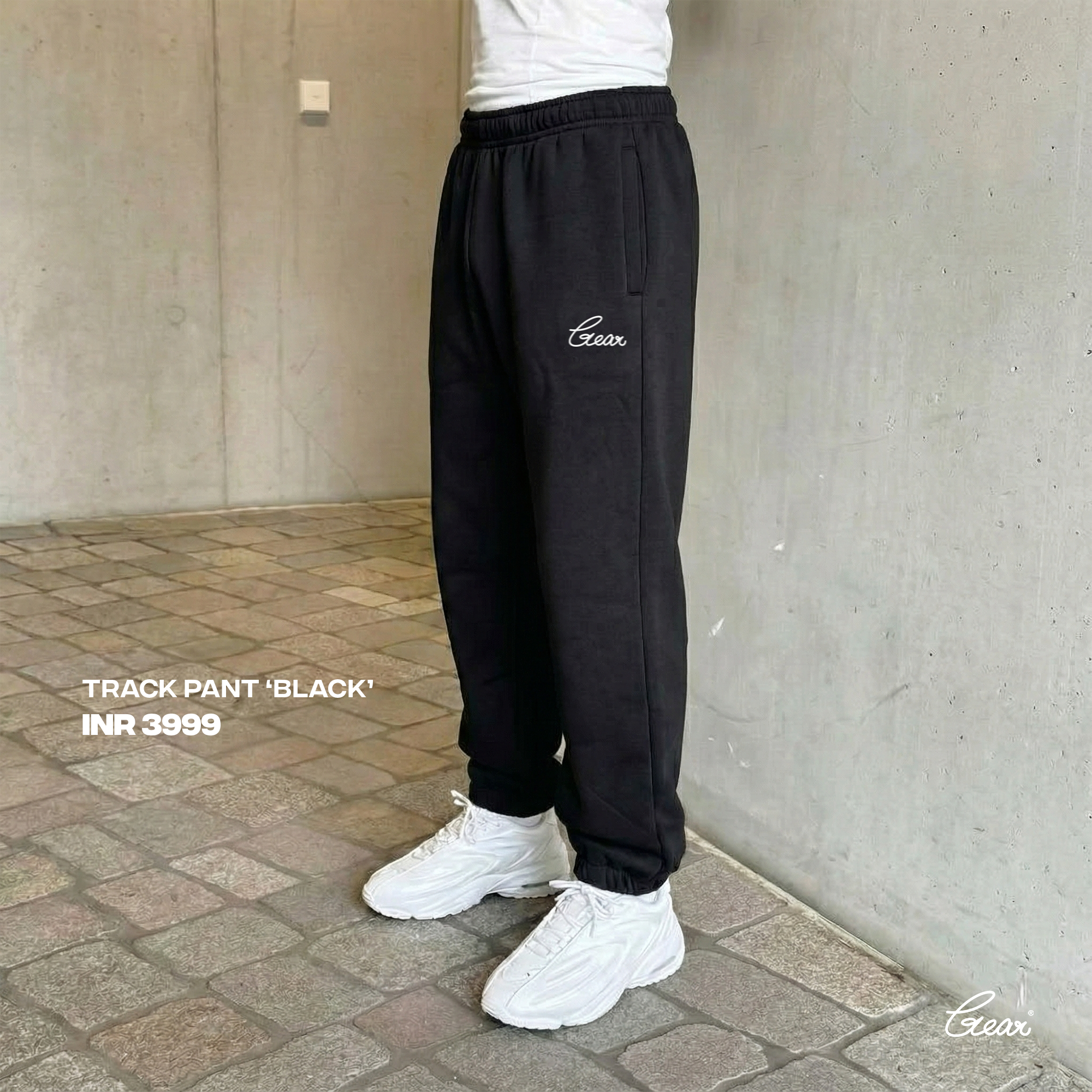 TRACK PANTS 'BLACK'