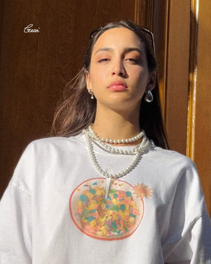 Morning Person Printed Tee