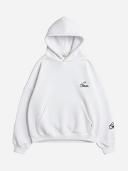 400GSM Signature Hoodie White