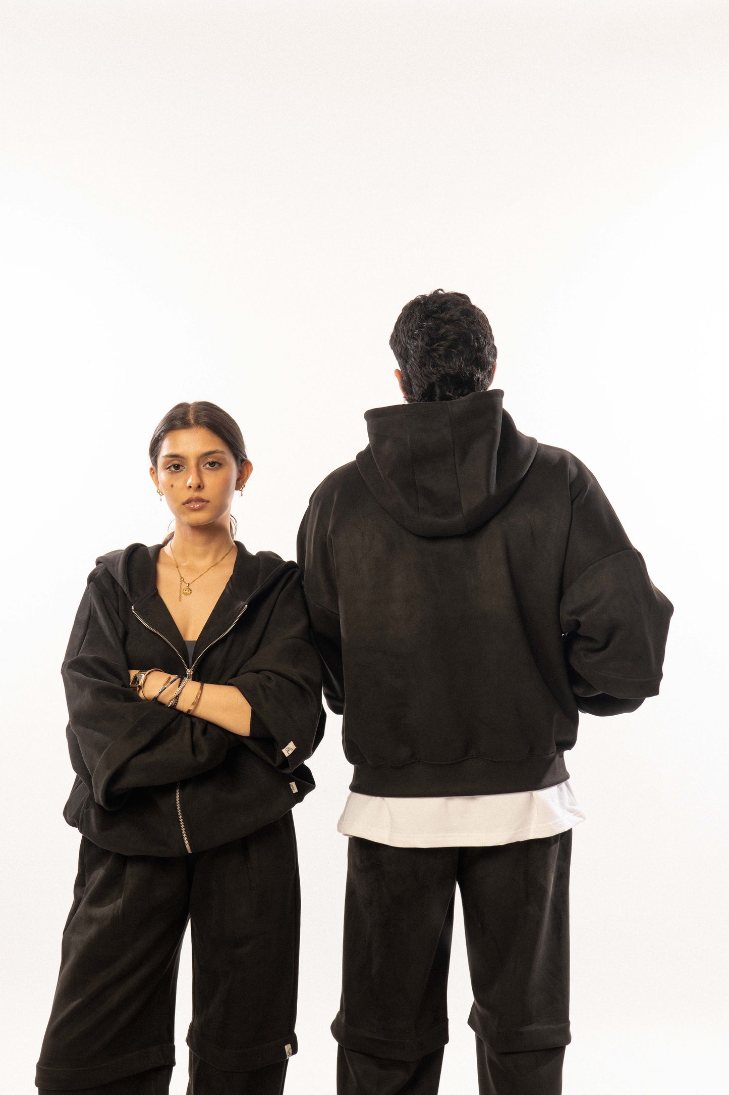 Snob Zippers 'Off Black'