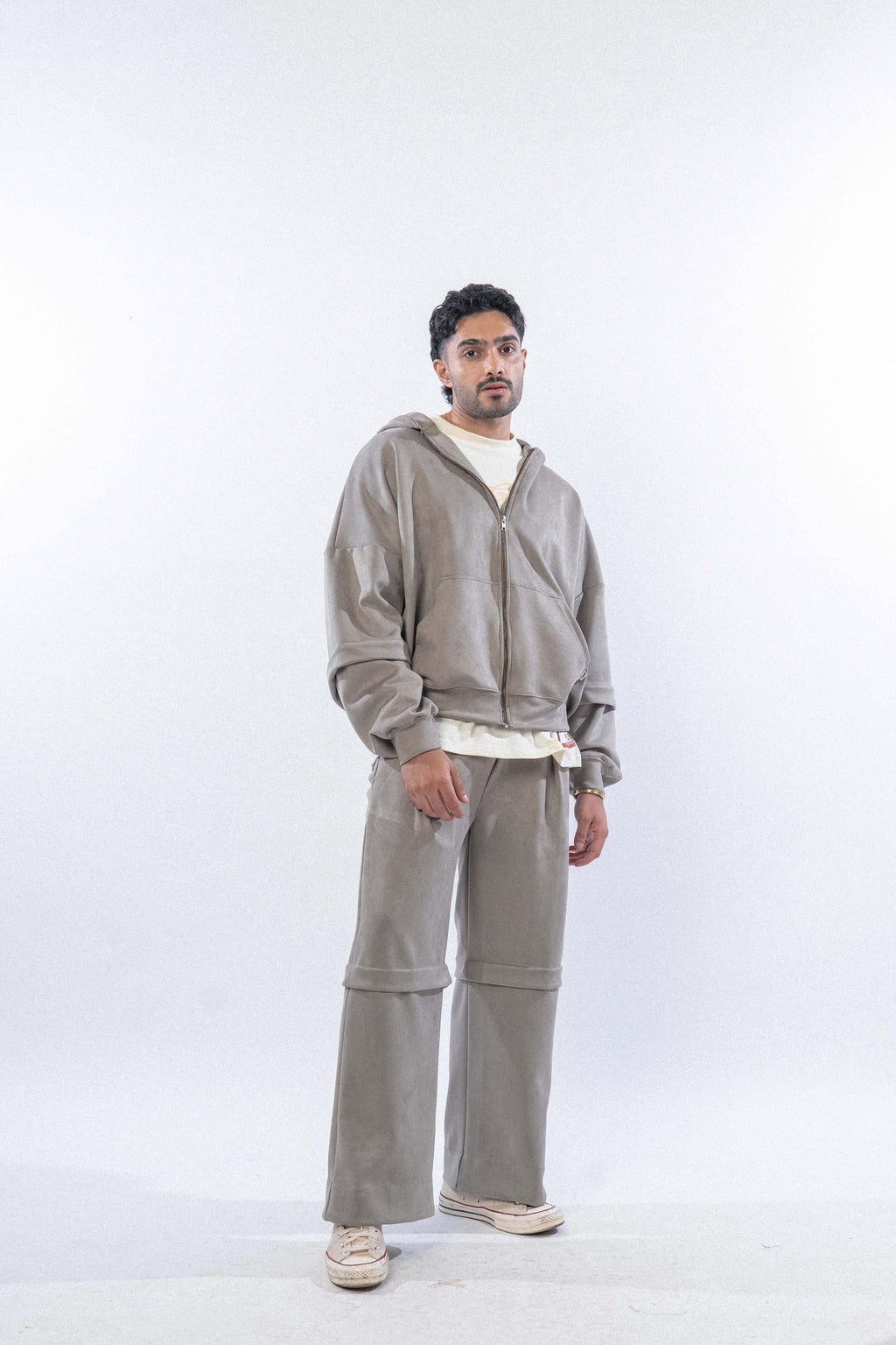 Snob Zippers 'Ash Grey'