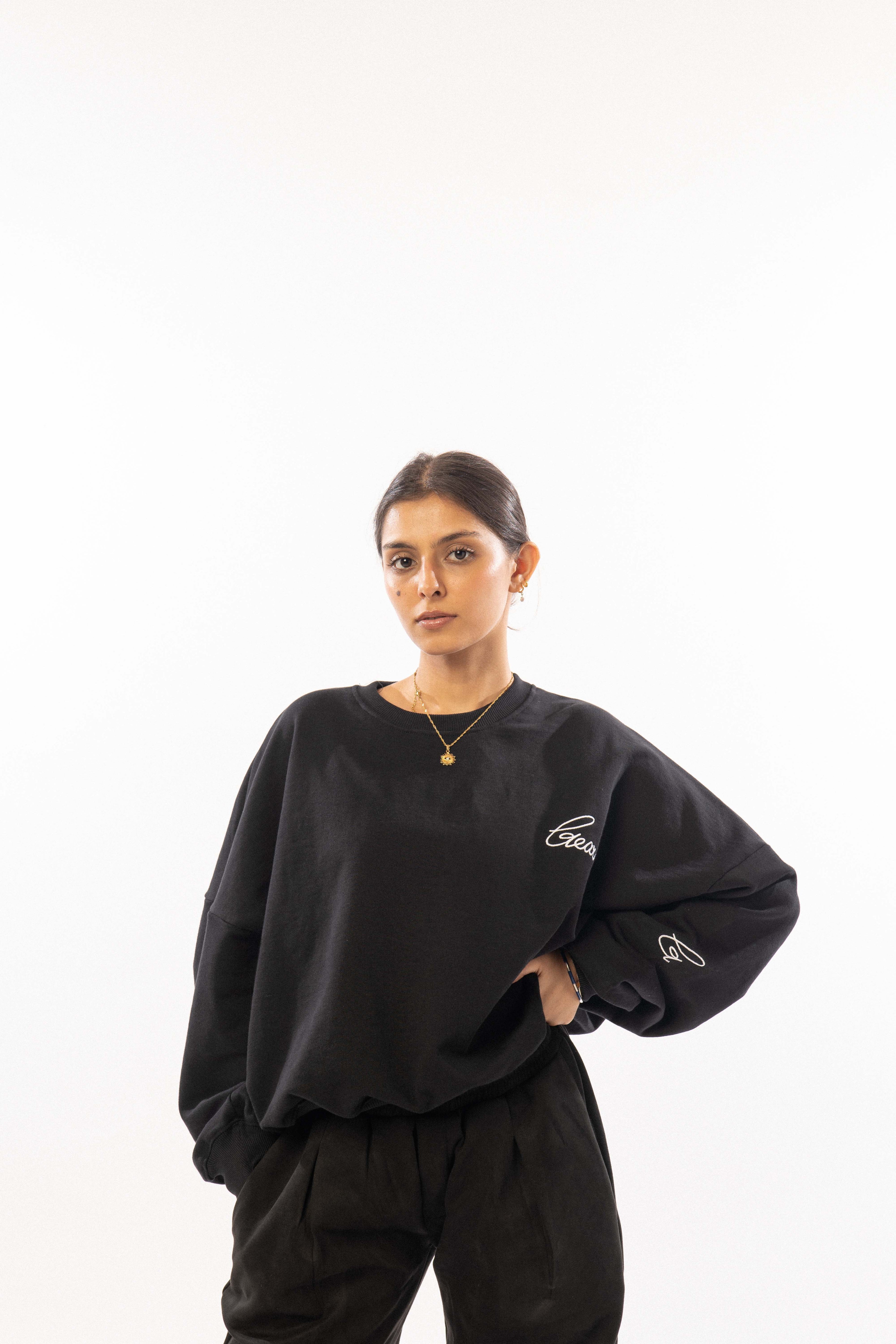 Sweatshirt 'Black'